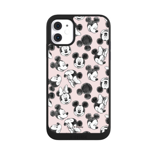Apple iPhone 11 NIVOpure Minnie &amp; Mickey Many Faces Pink