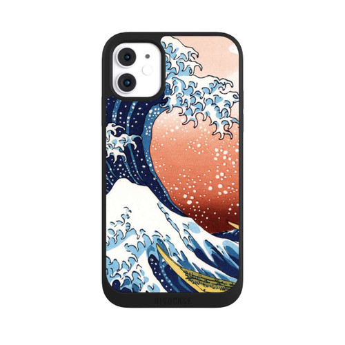 Apple iPhone 11 NIVOpure La Grande Vague de Kanagawa Rouge