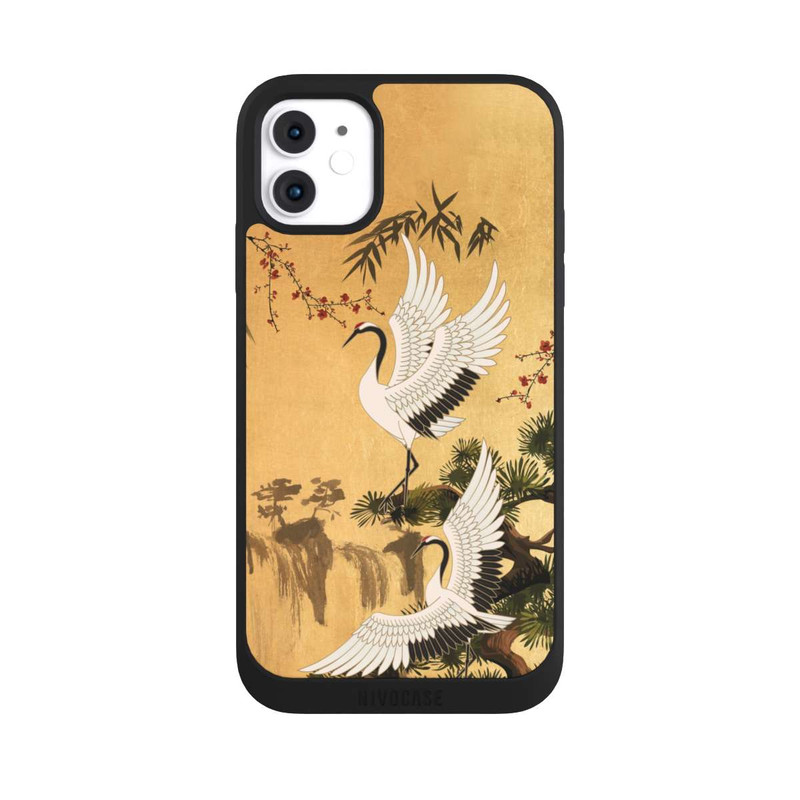iPhone 11 NIVOpure Cranes Gold Japan 2