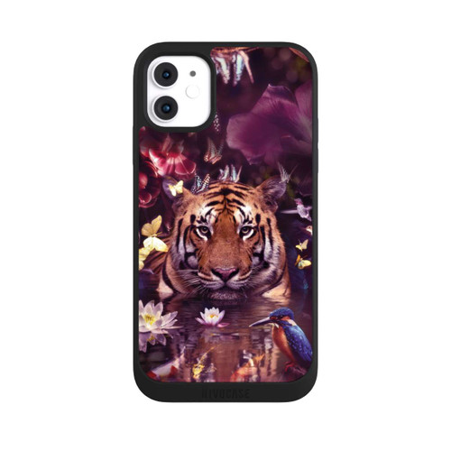 Apple iPhone 11 NIVOpure Tiger Blumenrahmen