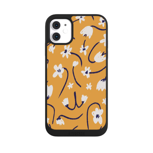 Apple iPhone 11 NIVOpure Kleine Blumen Muster Gelb