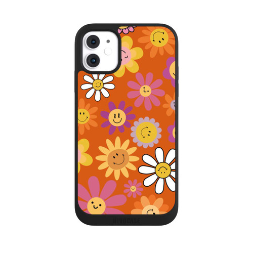 Apple iPhone 11 NIVOpure Smiles Orange Flowers