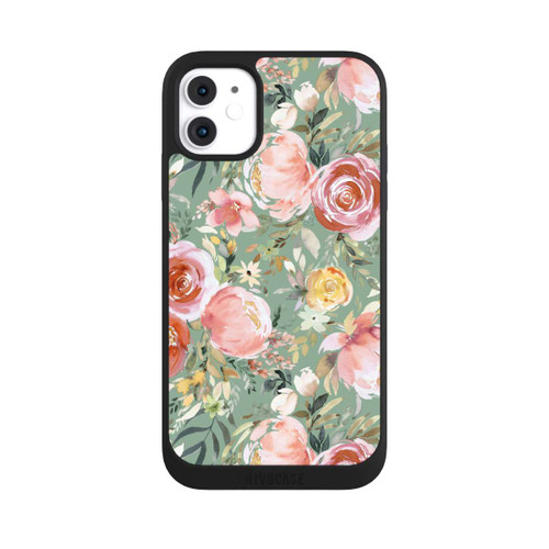 Apple iPhone 11 NIVOpure Pastellfarbener Pfingstrosenstrauß