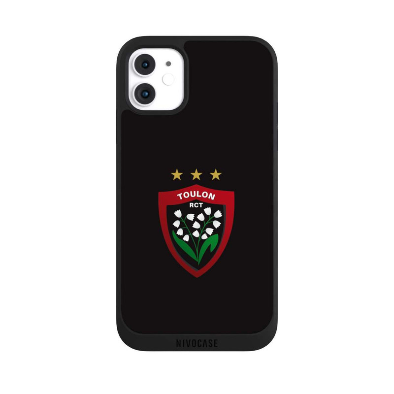 iPhone 11 NIVOpure Logo RC Toulonnais Noir