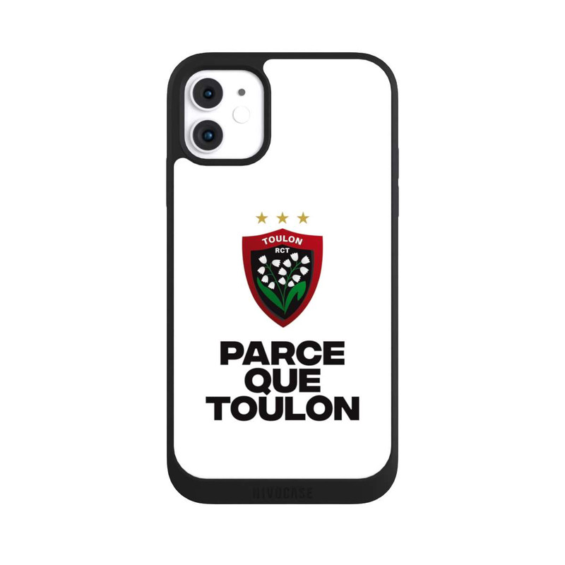 iPhone 11 NIVOpure Parce Que Toulon Weiß