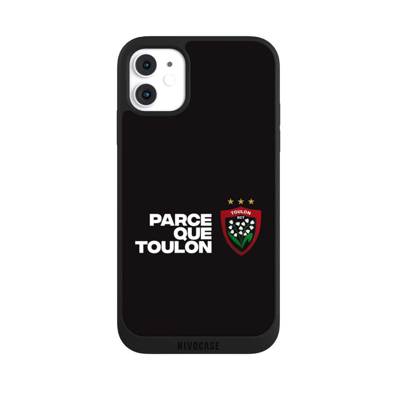 iPhone 11 NIVOpure RC Toulonnais PQT Noir