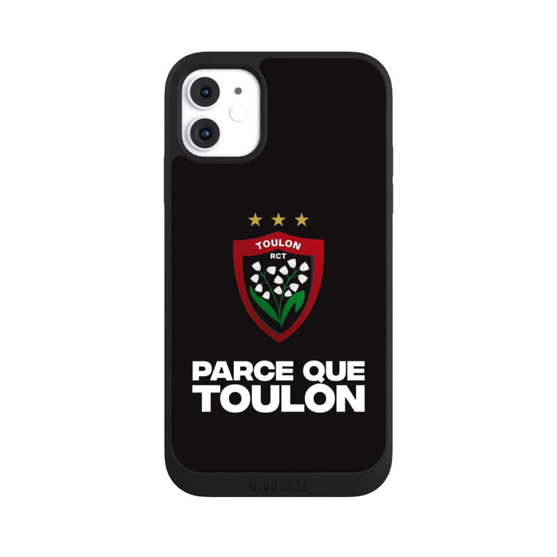 iPhone 11 NIVOpure RC Toulonnais Noir