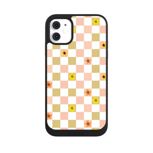 Apple iPhone 11 NIVOpure Kariert nostalgische Pastellblumen