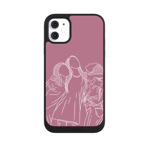 Apple iPhone 11 NIVOpure Freundinnen Line Art