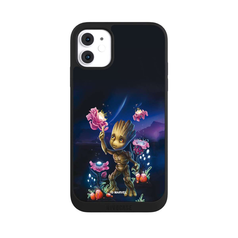 iPhone 11 NIVOpure Baby Groot Blumen