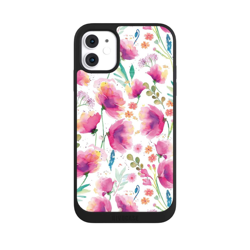 iPhone 11 NIVOpure Abstrakte Mohnblumen aquarell