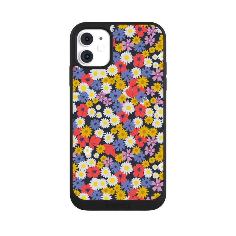 iPhone 11 NIVOpure Wildblumen-Muster