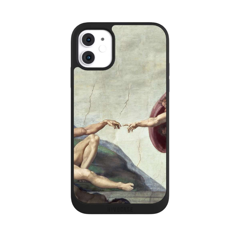 iPhone 11 NIVOpure La Création d'Adam-Michel-Ange (Buonarroti)