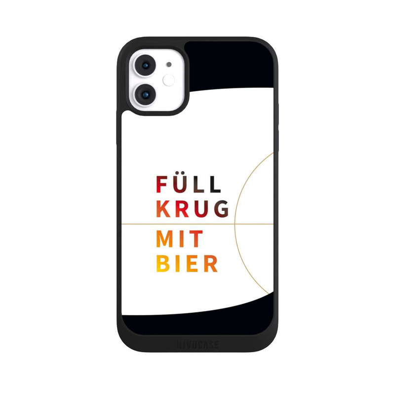 iPhone 11 NIVOpure Füllkrug mit Bier 