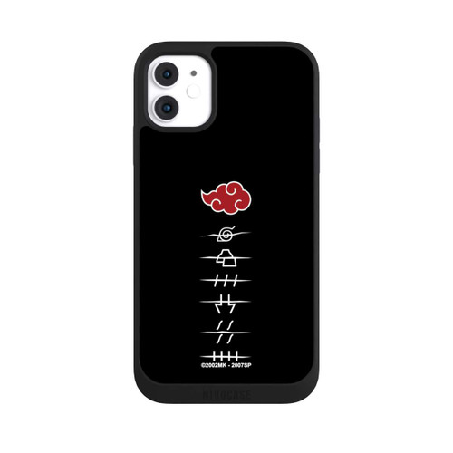 Apple iPhone 11 NIVOpure Akatsuki Mitgliedssymbole Schwarz