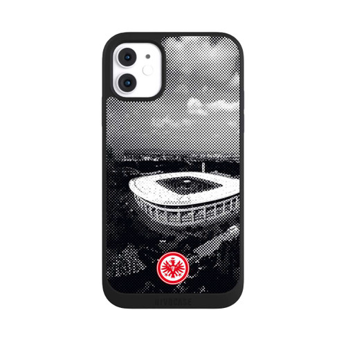Apple iPhone 11 NIVOpure SGE Stadion Schwarz Weiß