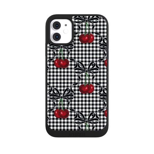 Apple iPhone 11 NIVOpure Cherry Pattern Black