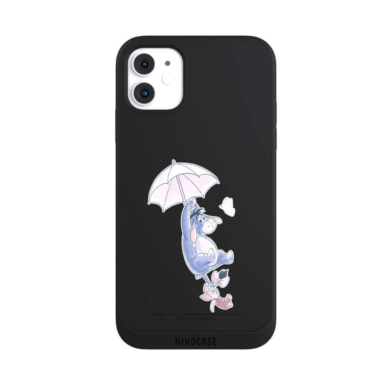 iPhone 11 NIVOpure Winnie Pooh Eeyeore Find Happiness Transparent