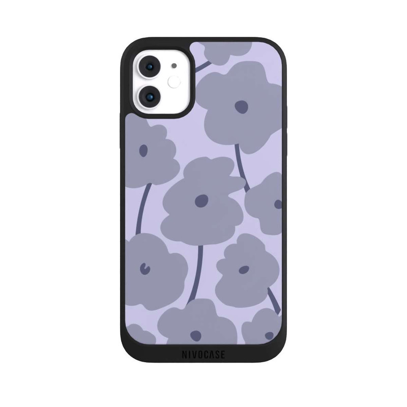 iPhone 11 NIVOpure Minimalistic Flowers Lilac