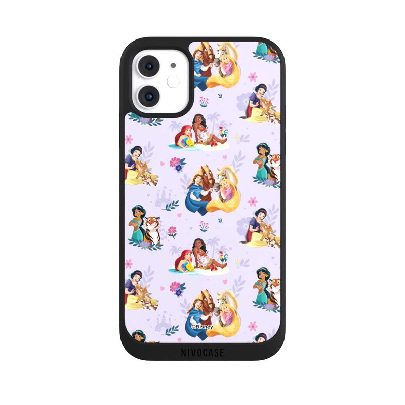 iPhone 11 NIVOpure Princess Floral Pattern Purple