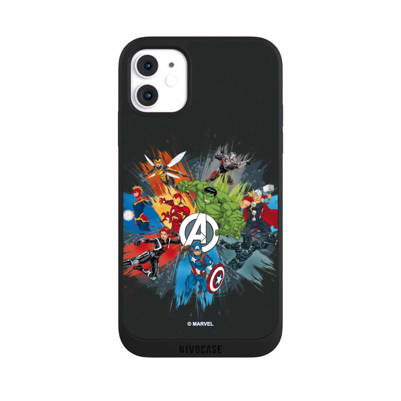 iPhone 11 NIVOpure Marvel's Avengers Black