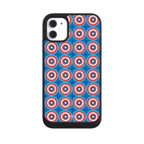 Apple iPhone 11 NIVOpure Captain American Shield Pattern