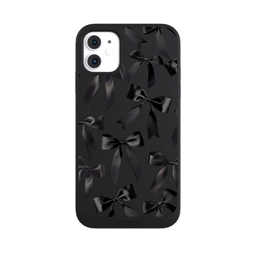 Apple iPhone 11 NIVOpure Schwarze Satinschleifen