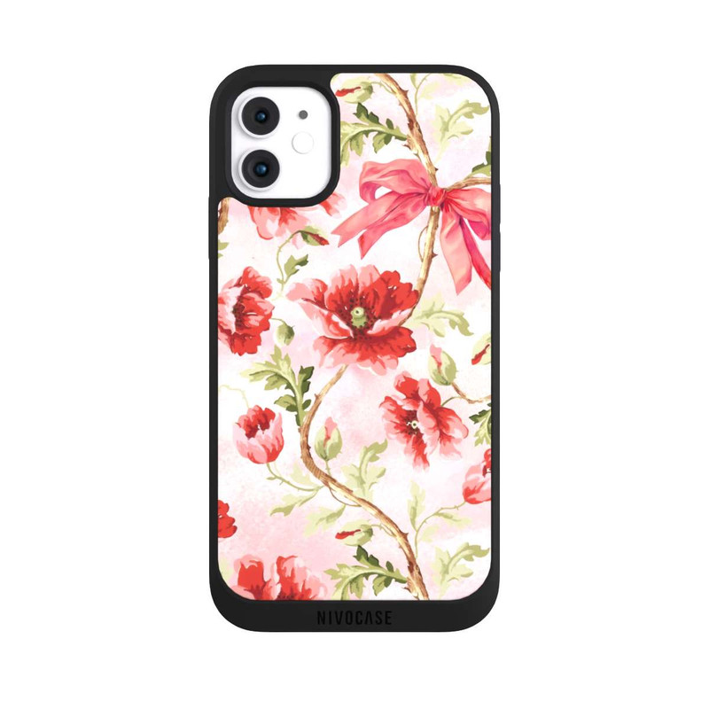 iPhone 11 NIVOpure Motif Coquelicots Rose
