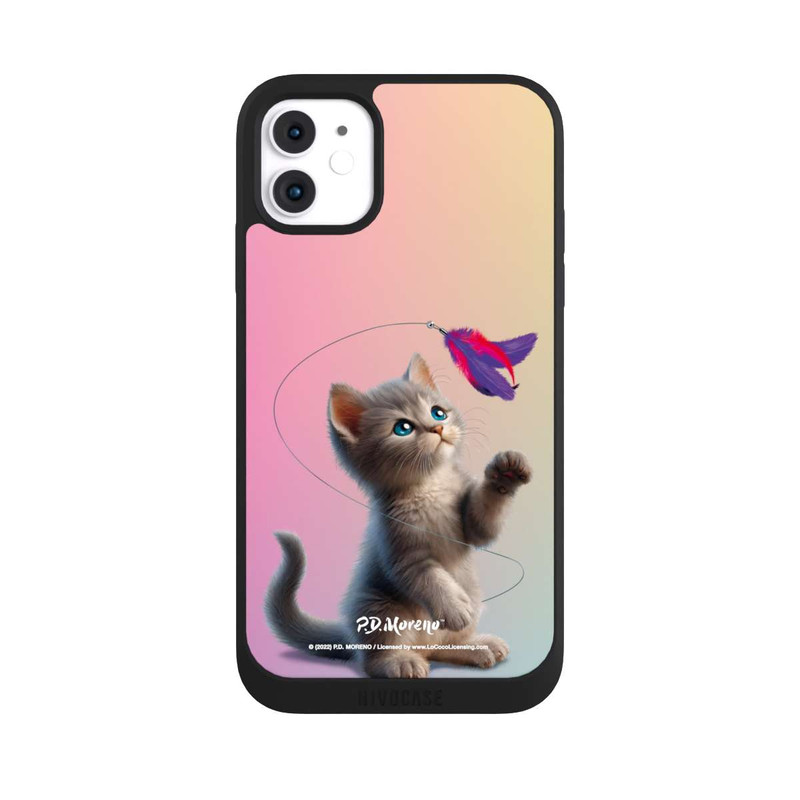 iPhone 11 NIVOpure Playing Cat with Feather
