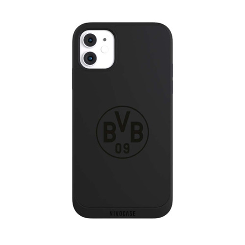 Apple iPhone 11 NIVOpure BVB Logo Schwarz Transparent