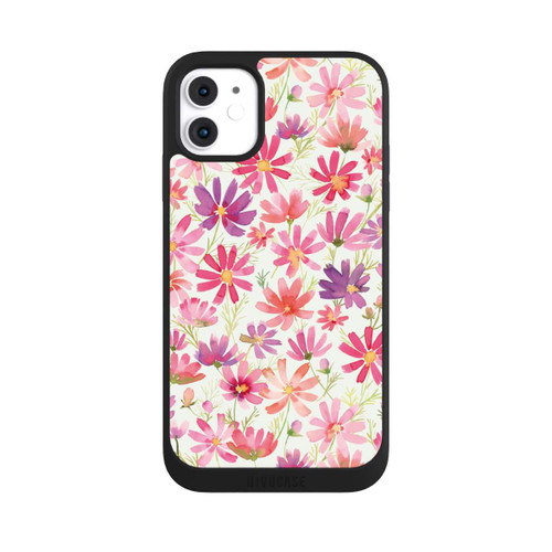 Apple iPhone 11 NIVOpure Boho Cosmos Flowers Purple