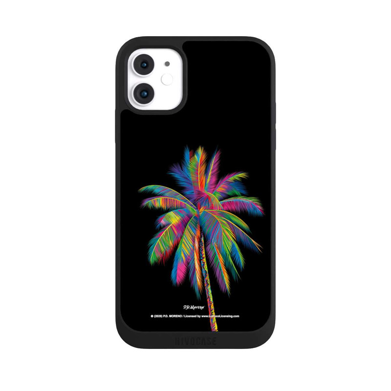 iPhone 11 NIVOpure Regenbogen Palme