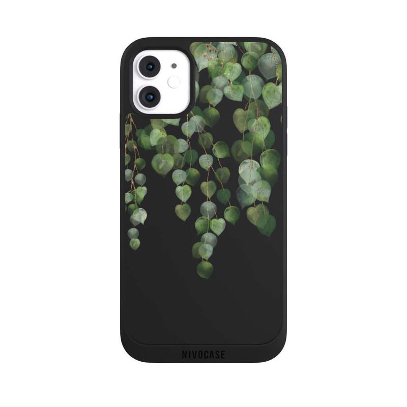 iPhone 11 NIVOpure Eucalyptus Hanging Watercolor Transparent