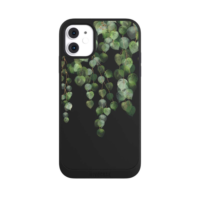 iPhone 11 NIVOpure Eucalyptus Hanging Watercolor Transparent