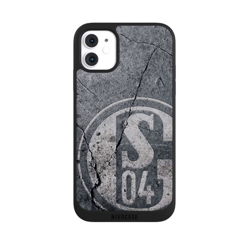 Apple iPhone 11 NIVOpure Schalke 04 Beton Look