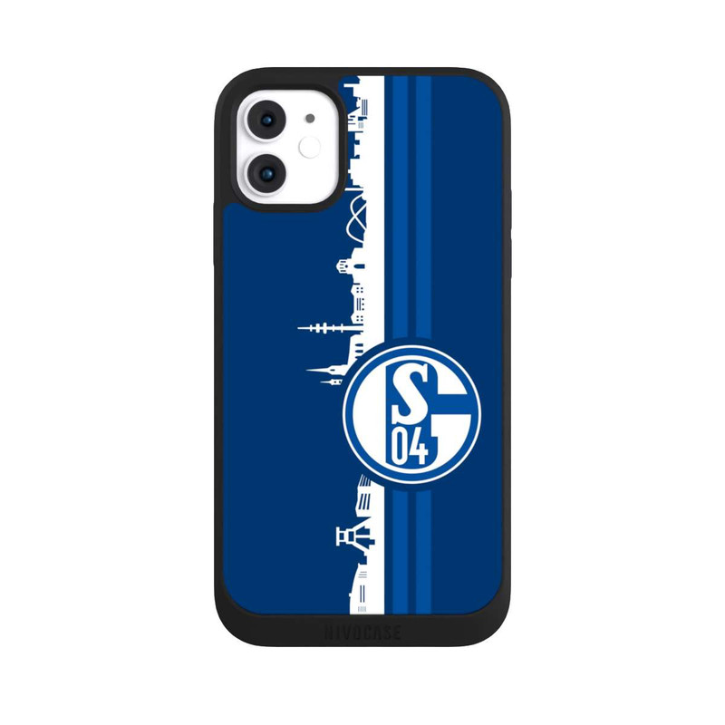 iPhone 11 NIVOpure Schalke 04 Skyline Blau