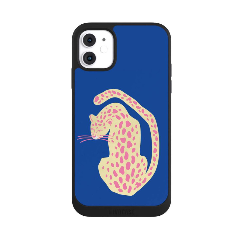 iPhone 11 NIVOpure Blue Pink Cat