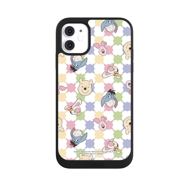 iPhone 11 NIVOpure Winnie Puuh und Freunde farbenfrohes Muster