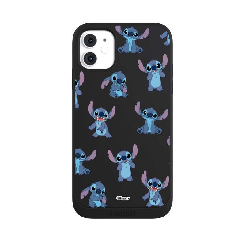 iPhone 11 NIVOpure Stitch Faces Pattern Transparent