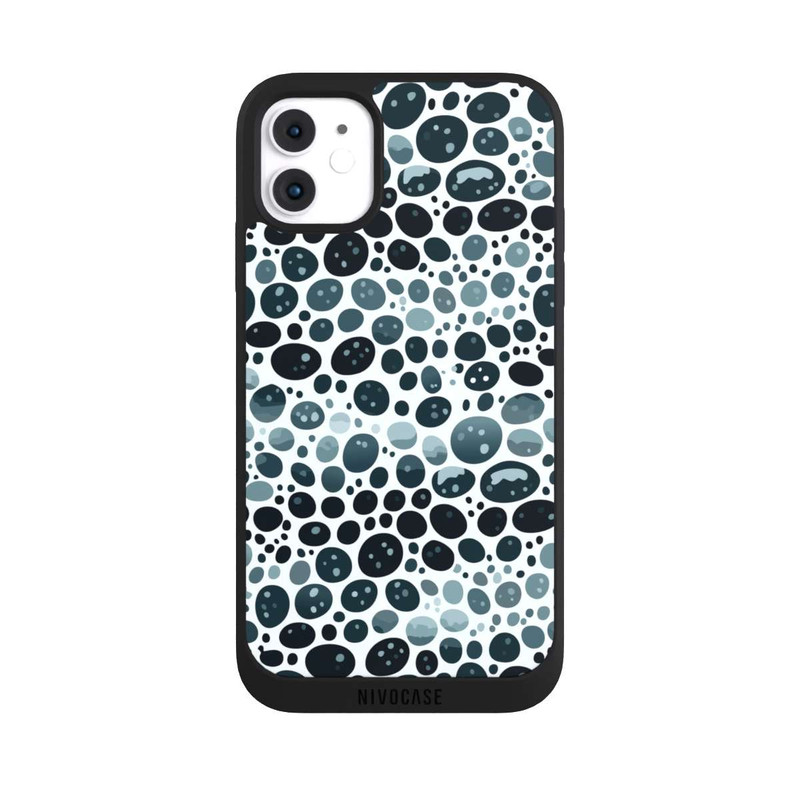 iPhone 11 NIVOpure Abstract Oval Turquoise