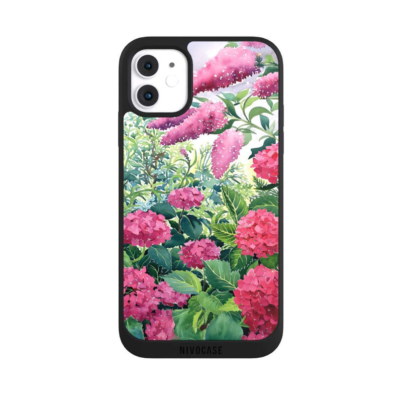 iPhone 11 NIVOpure Garden Hydrangeas and Buddleia by Christopher Ryland