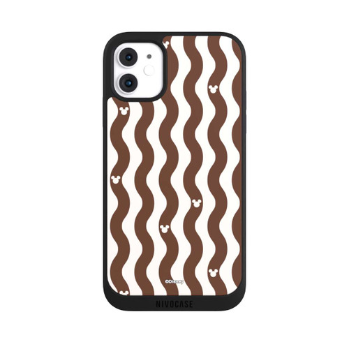 Apple iPhone 11 NIVOpure Micky Muster Braune Wellen