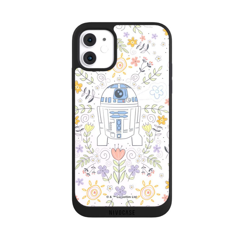 iPhone 11 NIVOpure R2D2 Blumen Muster