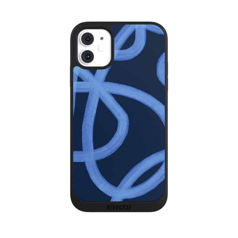 iPhone 11 NIVOpure Laced Up Tones of Blue