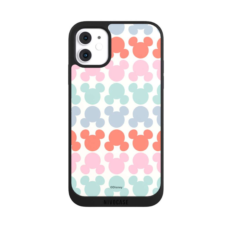 iPhone 11 NIVOpure Disney Mickey Icon Pattern Red and Pink