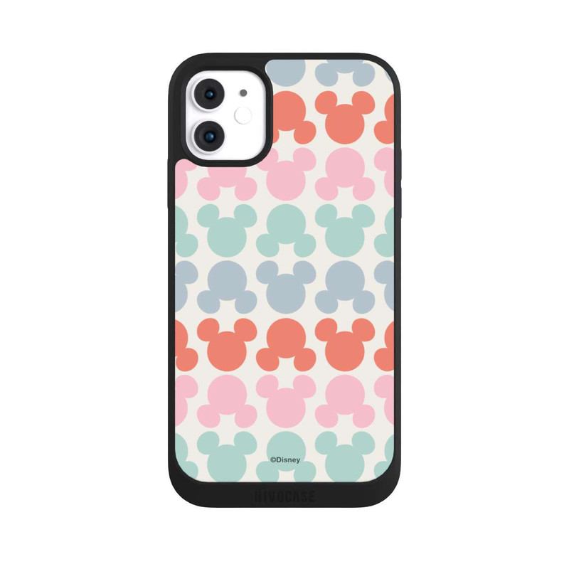 iPhone 11 NIVOpure Disney Mickey Icon Pattern Red and Pink