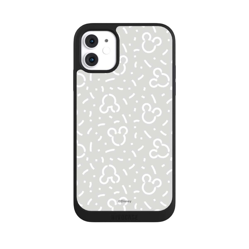 iPhone 11 NIVOpure Disney Mickey Icon Pattern Grey