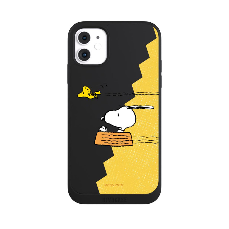 iPhone 11 NIVOpure Peanuts-Snoopy und Woodstock Transparent