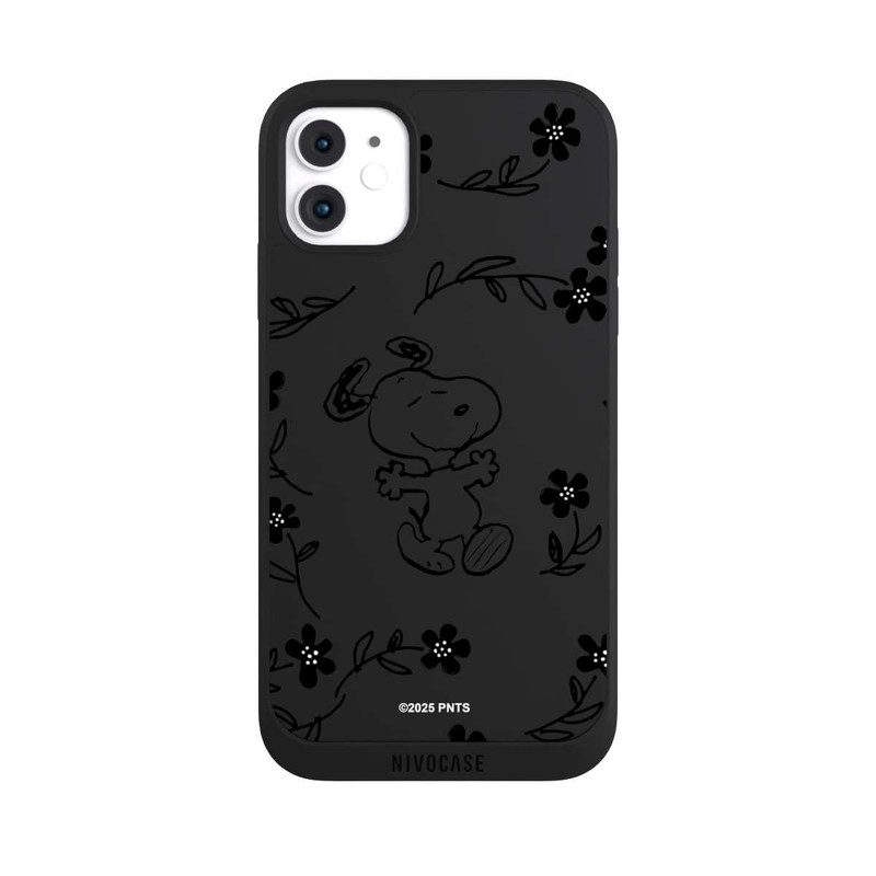 iPhone 11 NIVOpure Snoopy und Flowers Transparent