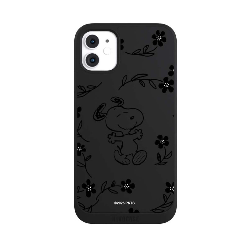 iPhone 11 NIVOpure Snoopy und Flowers Transparent